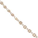 9ct Yellow Gold Fancy Chain 18"