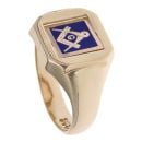 9ct Yellow Gold Masonic Ring