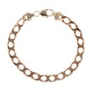 9ct Yellow Gold Curb Bracelet 9"