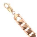 9ct Yellow Gold Curb Bracelet 8.5"