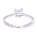 18ct White Gold 0.51ct Diamond Solitaire Ring
