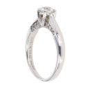 18ct White Gold 0.50ct Diamond Solitaire Ring