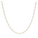 9ct Yellow Gold Figaro Chain 18"
