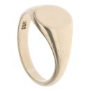 9ct Yellow Gold Plain Signet Ring
