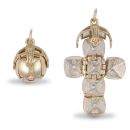 9ct Yellow Gold Masonic Ball - Silver Interior