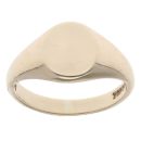 9ct Yellow Gold Plain Signet Ring