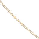 9ct Yellow Gold Curb Chain 18"