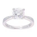 Platinum 1.50ct Solitaire Diamond Ring