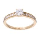 18ct Yellow Gold 0.68ct Diamond Solitaire Ring