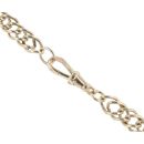 9ct Yellow Gold Double Curb Chain 20"