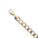 9ct Yellow Gold Curb Bracelet 10"