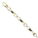 9ct Yellow Gold Fancy Bracelet 7.5"
