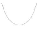 Silver Bead Chain 16"