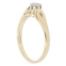 9ct Yellow Gold 0.05ct Diamond Solitaire Ring