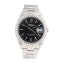 Rolex Custom Oyster Perpetual Date Pre Owned Watch Ref 15210
