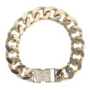 9ct Yellow Gold Curb Bracelet 7.5"