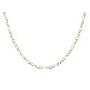 9ct Yellow Gold Figaro Chain 18"