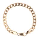 9ct Yellow Gold Curb Bracelet 7.5"