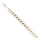 9ct Yellow Gold Curb Bracelet 8.5"