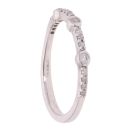 9ct White Gold 0.20ct Diamond Fancy Ring