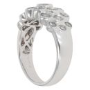 18ct White Gold Brilliant Cut 1.50ct Diamond Fancy Ring