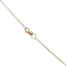 9ct Yellow Gold Amethyst Rennie Mac Pendant and Curb Chain 18"