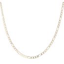 9ct Yellow Gold Figaro Chain 18"