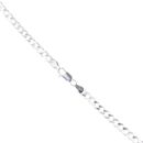 Silver Curb Chain 20"  by Icesia