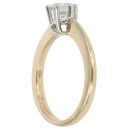 18ct Yellow Gold Brilliant Cut 0.55ct Diamond Solitaire Ring
