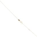 9ct Yellow Gold Mother Of Pearl Petal Necklace 16"