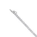 Lab Grown Platinum 12.00ct Brilliant Cut Diamond Tennis Bracelet 7"
