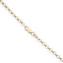 9ct Yellow Gold St Christopher Pendant and Chain 20"