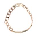9ct Yellow Gold I.D Bracelet 9"
