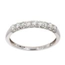9ct White Gold 0.33ct Diamond Eternity Ring