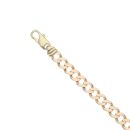 9ct Yellow Gold Curb Bracelet 9"