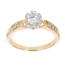 18ct Yellow Gold 0.75ct Diamond Solitaire Ring