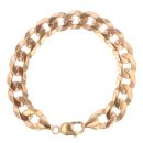 9ct Yellow Gold Curb Bracelet 8"