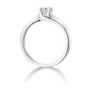 9ct White Gold 0.25ct Diamond Solitaire Ring