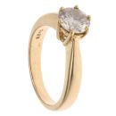 18ct Yellow Gold 1.08ct Diamond Solitaire Ring