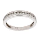 9ct White Gold 0.33ct Diamond Eternity Ring