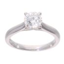 Platinum 1.10ct Diamond Solitaire Ring