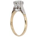 18ct Yellow Gold 0.90ct Diamond Solitaire Ring