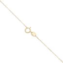 18ct Yellow Gold 0.35ct Brilliant Cut Diamond Solitaire Pendant and Chain 18"