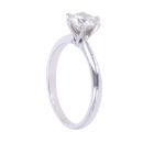 Platinum 0.90ct Diamond Solitaire Ring
