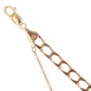 9ct Yellow Gold Curb Bracelet 9"