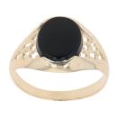 9ct Yellow Gold Onyx Signet Ring