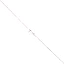 14ct White Gold Black And White Cubic Zirconia Pendant And Chain 18"