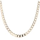9ct Yellow Gold Curb Chain 20"