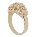 9ct Yellow Gold Five Row Keeper Ring