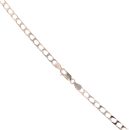 9ct Yellow Gold Square Curb Chain 18"